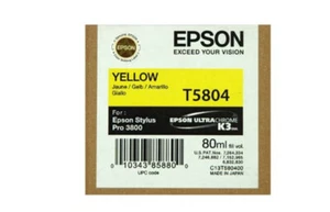 PACK EPSON T5804 y T5807 YELLOW y LIGTH BLACK CADUCIDAD 01/2020 - Imagen 1 de 2