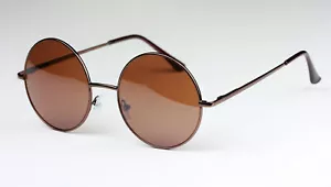 Nuevas gafas de sol redondas clásicas de calidad para hombre y mujer UV400 - Imagen 1 de 2