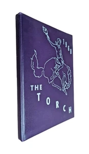 The Torch 1960 Arcola High School Yearbook Illinois Original Hardcover - Picture 1 of 9