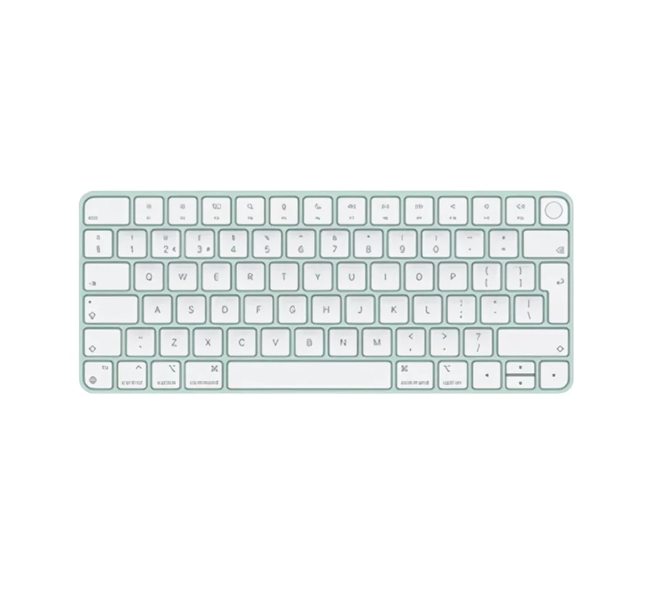 Apple Magic Keyboard with Touch ID  - A2449 - Green - Lightning - Very Good - Image 1 of 1