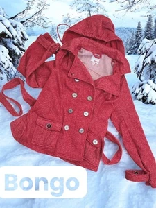 Bongo Trench Jacket Coat Women Juniors XL - Picture 1 of 4