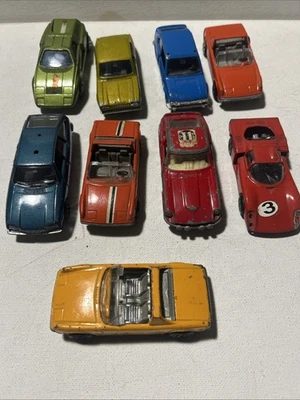 9 Auto Politoys Polistil Meebetoys Scala 1/43 Vintage - Immagine 1 di 4