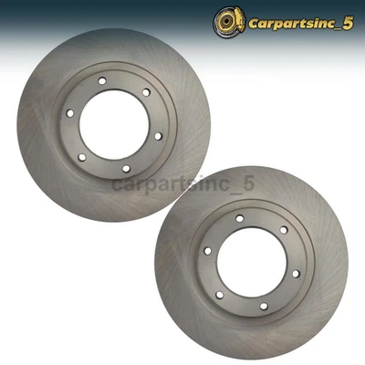 2 个前制动转子适用于丰田 Land Cruiser 4.5L 1993 - 1997 — 第 1/4 张图片