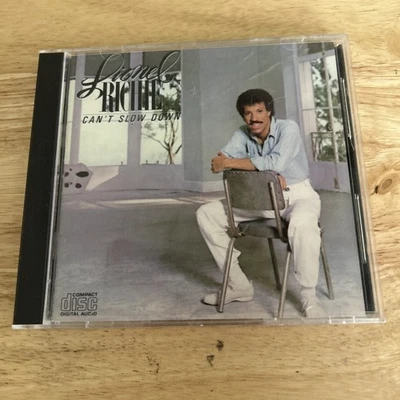 Lionel Richie Can’t Slow Down (CD, 1983) Motown All Night Long, Hello MCD06059MD Foto 1 de 4