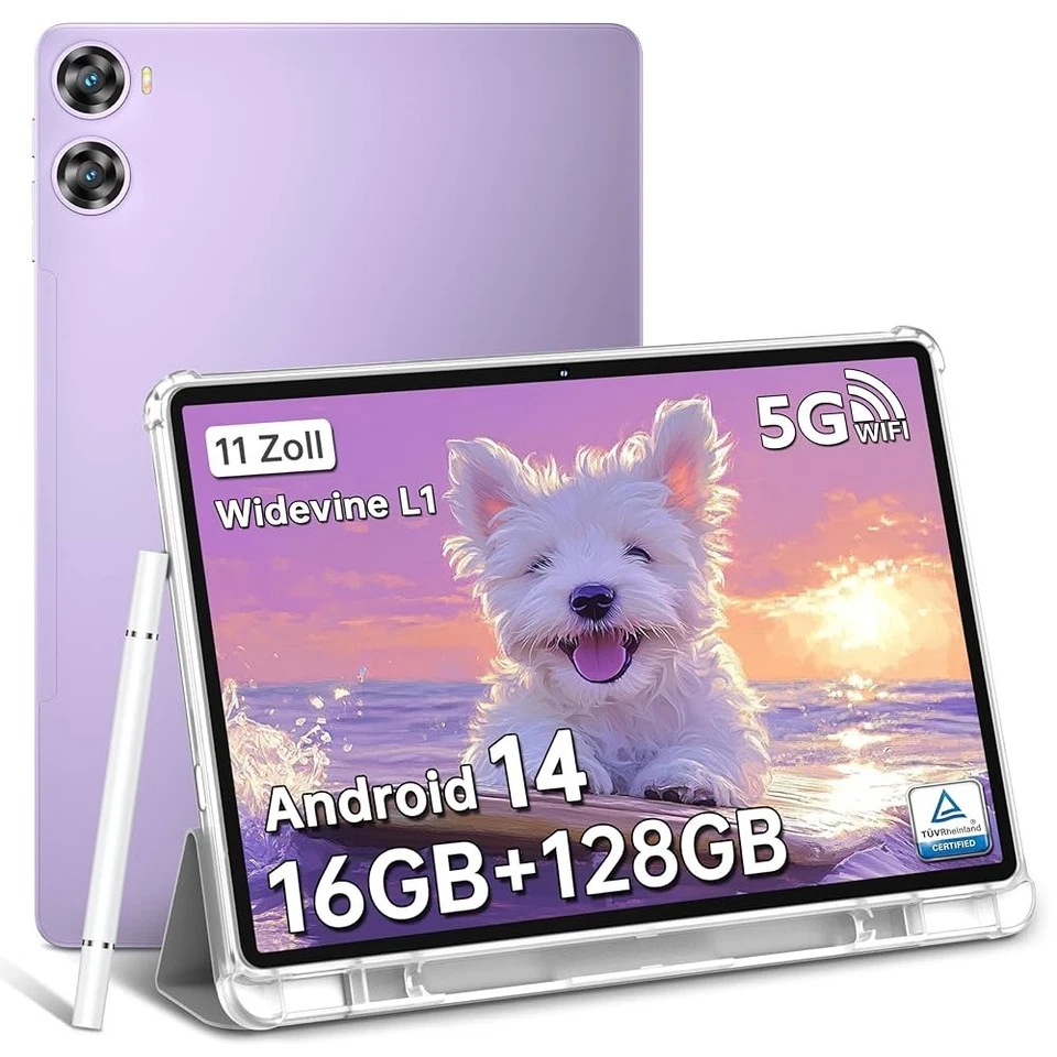 OUKITEL OT9 Android 14 WiFi Tablets 16GB+128GB/1TB 8000mAh Octa-Core Tablet 13MP - Bild 1 von 4