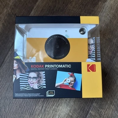Cámara de impresión instantánea Kodak Printomatic amarilla nueva sellada Foto 1 de 4
