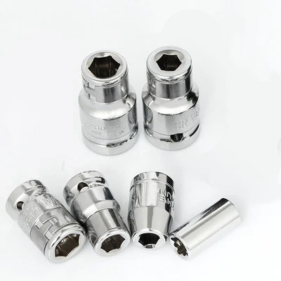 Ratchet Socket Adapter Hex Bit Holder Converter(1/4,3/8,1/2inch) For Screwdriver - Image 1 of 4
