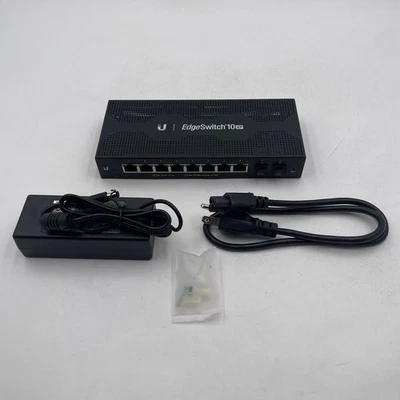 Ubiquiti Networks EdgeSwitch 10XP 10 puertos Gigabit Switch PoE ES-10XP - LEER Foto 1 de 4