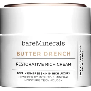 Bareminerals Butter Drench Restorative Rich Face Cream, Hydrating Face Lotion fo - Picture 1 of 14