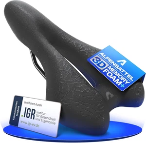 Alpensattel 3.0 Fahrradsattel – Ergonomisch mit Memory Foam, Herren & Damen - Picture 1 of 14