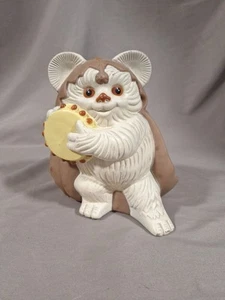 Banco de monedas Star Wars Ewok baterista princesa Kneesaa El Retorno del Jedi 1983 - Imagen 1 de 6