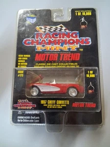 Racing Champions Motor Trend Mint 1957 Chevy Corvette Red / White - Picture 1 of 1
