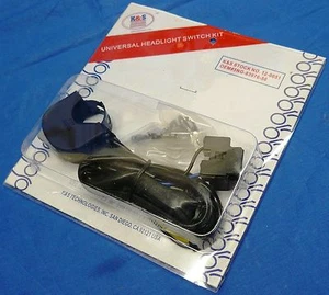 OFF ROAD UNIVERSAL HEADLIGHT SWITCH HANDLEBAR H4 BULB PLUG ON OFF ROCKER STYLE - Picture 1 of 3