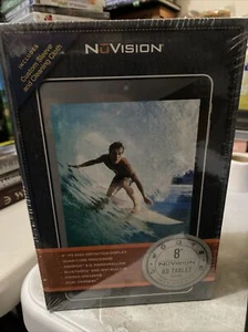 NuVision Tablet 8” Android 6.0 1 GB RAM 16 GB HD Pale Blue Metallic - Picture 1 of 2