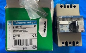 TELEMECANIQUE: GK3EF80: (MPN 035765) MAGNETISCHER SCHALTUNGSSCHALTER 80A - Bild 1 von 3