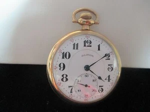RELOJ DE BOLSILLO ILLINOIS DE COLECCIÓN DOBLE RODILLO - Imagen 1 de 6