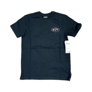 Billabong Boys' Black Crew Neck Exit Arch Short Sleeve T-Shirt Tee - M/12 - Picture 1 of 4