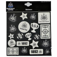 Newcastle United F.C. Glow In The Dark Sticker Set