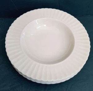 Set of 4 Lenox Temple Off White Rim Fruit/Dessert (Sauce) bowls UNUSED - Picture 1 of 7