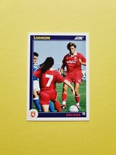 CARD NO. 22 ROBERTO LORENZINI ANCONA FIGURE 1992-1993 FOOTBALL SCORE NO STICKER
