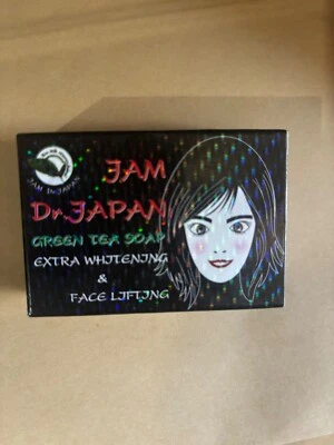 Jabón de hierbas de colágeno de té verde 1 bar x 60 g - cara corporal Foto 1 de 2