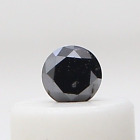 Desseré Naturel Diamant 0.12tcw Excellente Coupe Et Qualité Noir Couleur Diamant