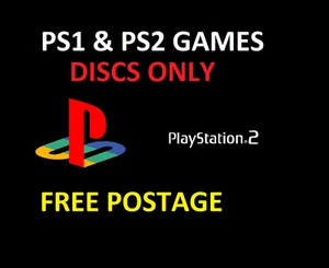 Sony PLAYSTATION 2 & PS1 PSX Games DISCS ONLY pick your own MULTIBUY FREE POST - Picture 1 of 79