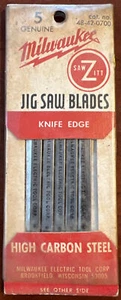 MILWAUKEE SAWZITT Seghetto alternativo 2 1/2 gambo lame acciaio taglio legno 48-42-0700 PK 5 - Foto 1 di 2