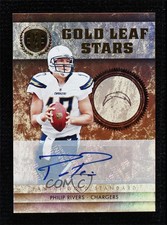 2011 Panini Gold Standard Leaf Stars Signatures 1/1 Philip Rivers #2 Auto 1f1