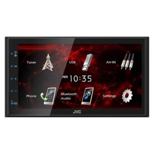 NEW JVC KW-M180BT 6.8" 2-DIN Bluetooth Digital Multimedia Receiver 1-YEAR WRTY - Picture 1 of 1