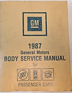 Buick Cadillac Oldsmobile Fisher 1987 carrocería manual de reparación de servicio - Imagen 1 de 8
