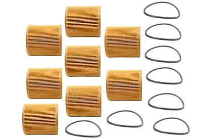 NEW Auto Extra Engine Oil Filter Set of 8 618-57512 Mini Peugeot 2000-2017 - Image 1 of 4