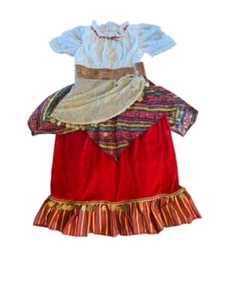 Gypsy Costume Girls Size M 8-10 - Picture 1 of 8