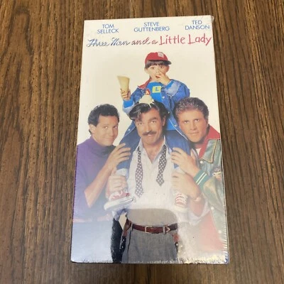 Three Men And A Little Lady VHS Sealed New Tom Selleck Ted Danson Touchstone Foto 1 de 4