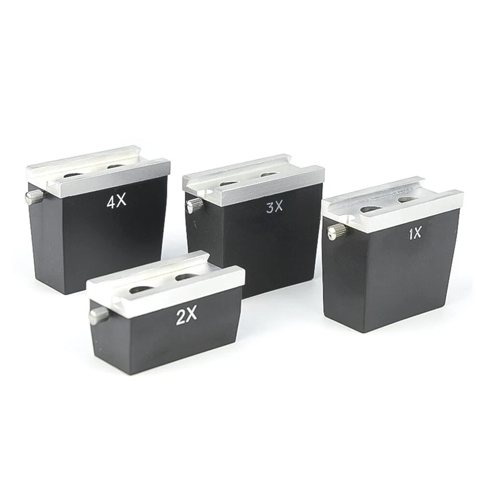 YEGREN Binocular Objective Lens Stereo Microscope Accessory 1X/2X/3X/4X Optical Glass