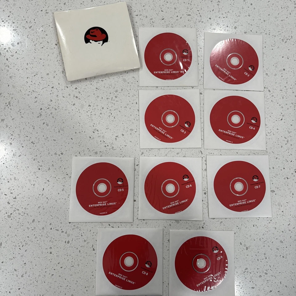 Red Hat En. Linux WS versión 4 para memoria extendida Intel 64 Tech Foto 1 de 4