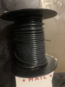 14 AWG Isolierdraht Vollkern schwarz - Bild 1 von 2