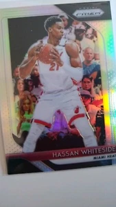 HASSAN WHITESIDE Carta Baloncesto Miami Heat prizm NBA Card Mint perfecto - Imagen 1 de 2