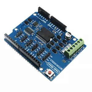 Módulo controlador de motor de CC L298P Shield R3 2A puente H 2 vías para Arduino UNO 2560 - Imagen 1 de 9
