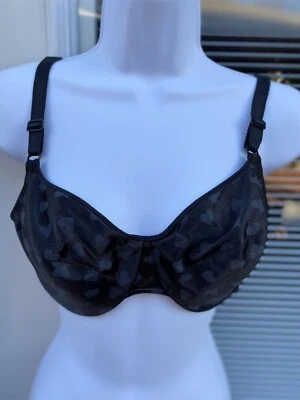  LOVABLE  BRA SIZE 36D BLACK NON PADDED  - Image 1 of 4