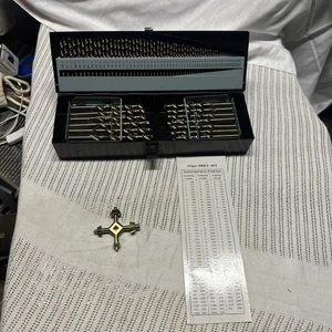 115Pcs Set HSS Cobalt Drill Bit (1/16"-1/2", A-Z, 1-60) Twist Jobber Metal Drill - Picture 1 of 10