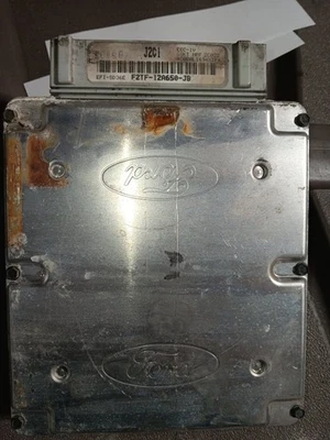 1992-1993 ford F250 F350  7.5L ECM ECU Computer A/T F2TF-12A650-JB - Image 1 of 3