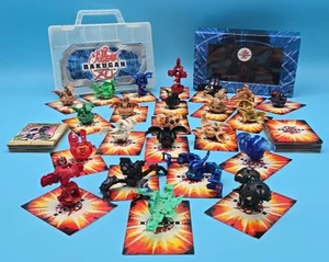 Authentic Bakugan Battle Brawlers , Cards and 2 Cases Lot23 Brawlers + 76 Cards - Picture 1 of 23