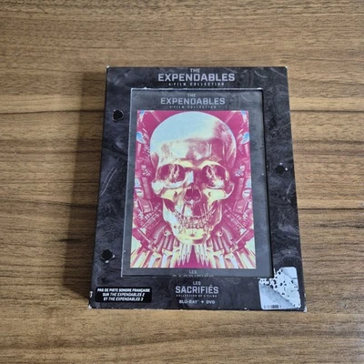 The Expendables: 4-Film Collection (8-Disc Bluray/DVD, 2024) W/Slipcase  - Image 1 of 4