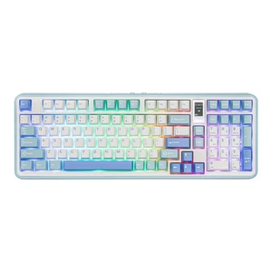 Vibe99 Wireless Gaming Keyboard with 1.06'' Screen, 96% Hot Swappable Creamy ... - Picture 1 of 8