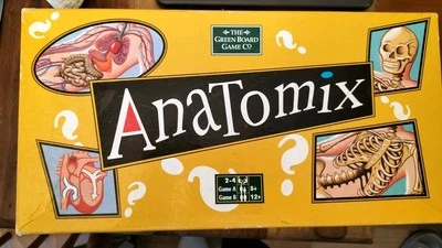Anatomix Board Game Green Board Game Age 5 Educational Game Complete Lovely RARE - Image 1 of 4