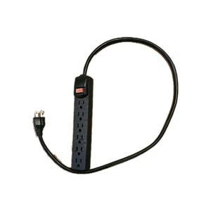 Generic Relocatable Power Tap 6 Outlets 15A 120V - Picture 1 of 1