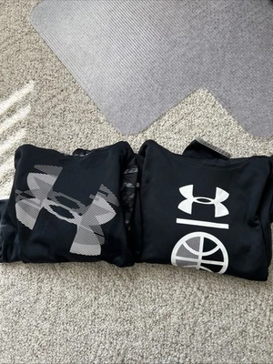 Boys Under ARMOUR sweatshirts Size M  Qty 2 - Image 1 of 4