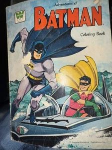 Adventures Of Batman Vintage Coloring Book. - Picture 1 of 1