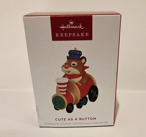 Hallmark Keepsake Ornament 2025 Cute As A Button - Picture 1 of 5